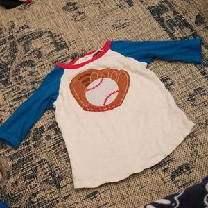 Boys Mud Pie Baseball Tee